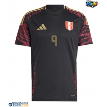 Moški Nogometni dresi Peru Paolo Guerrero #9 Gostujoči Copa America 2024 Kratek Rokav